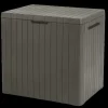 New City Box 30 Gallon Deck Box - Taupe Small Deck Boxes