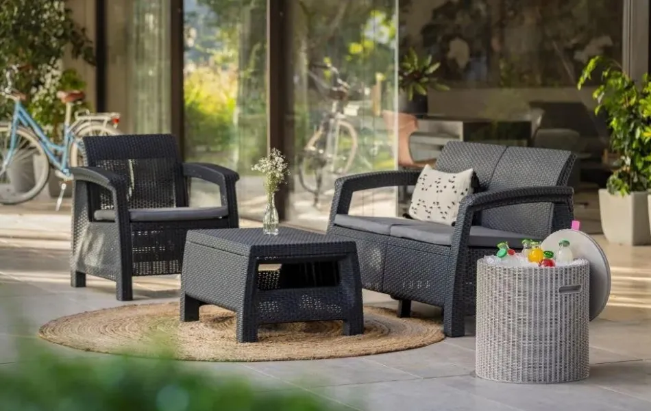 Best Cooler Side Table - Cappuccino Outdoor Side Tables|Cool Bars