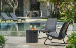 Best Cooler Side Table - Graphite Outdoor Side Tables|Cool Bars