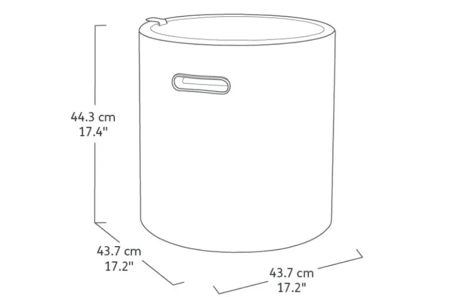 Best Cooler Side Table - Graphite Outdoor Side Tables|Cool Bars