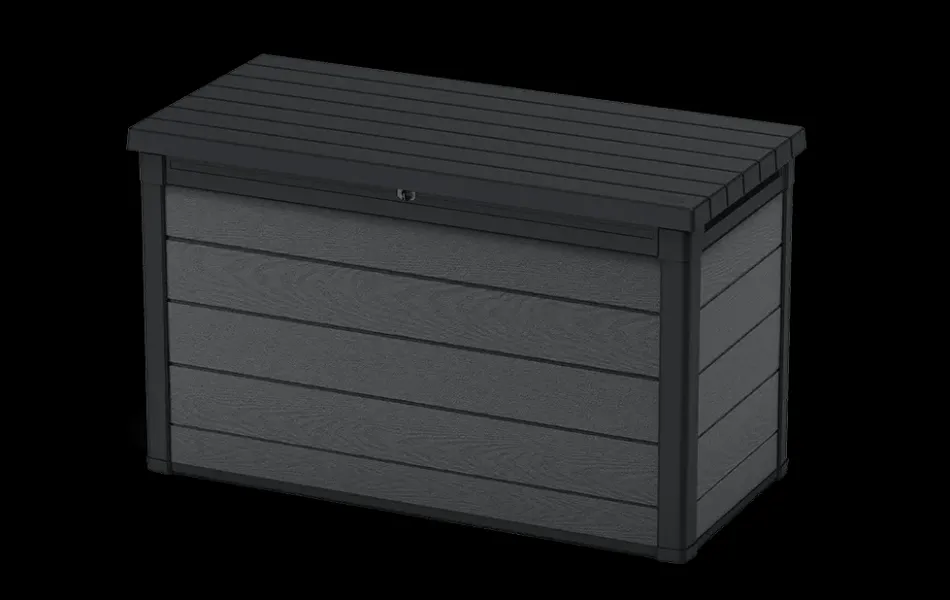 Best Cortina 200 Gallon Deck Box - Graphite Large Deck Boxes