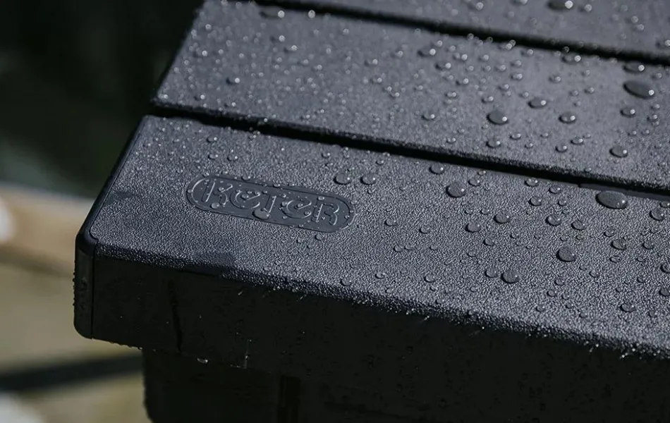 Best Cortina 200 Gallon Deck Box - Graphite Large Deck Boxes