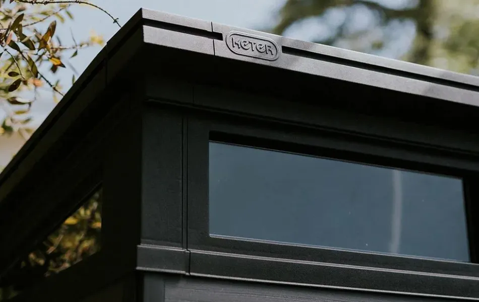 Outlet Cortina 11x7 Storage Shed - Graphite Large Sheds