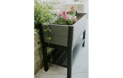 Sale Darwin 29 Gallon Elevated Garden Bed - Graphite Garden Beds