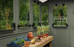 Hot Darwin 6x8 Potting Shed - Green Medium Sheds