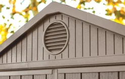 New Darwin 6x8 Storage Shed - Brown Medium Sheds