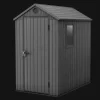 Best Darwin 4x6 Storage Shed - Graphite Small Sheds