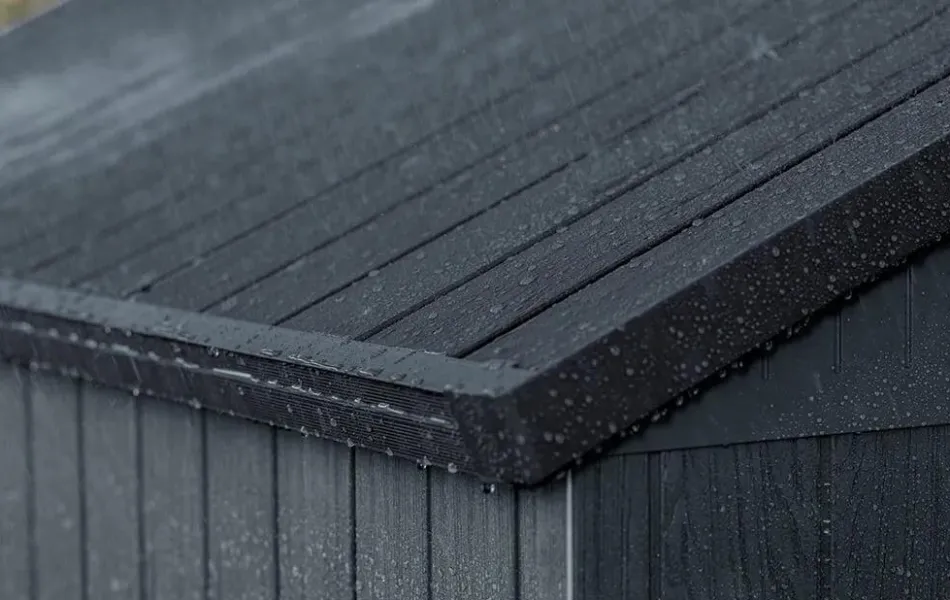 Best Darwin 4x6 Storage Shed - Graphite Small Sheds