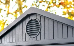 Best Darwin 4x6 Storage Shed - Graphite Small Sheds