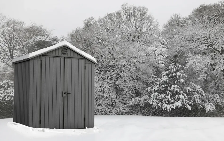 Sale Darwin 6x4 Storage Shed - Graphite Small Sheds