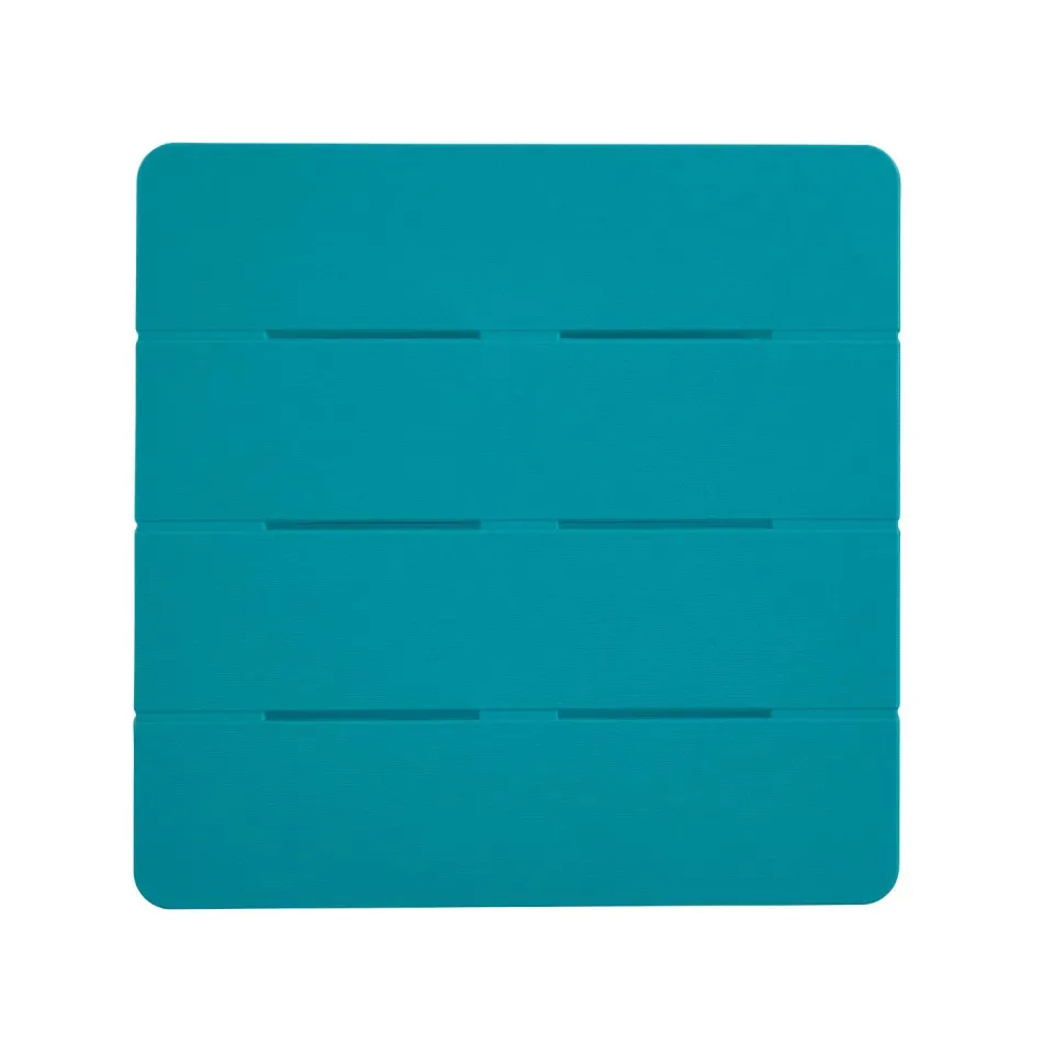 Outlet Deluxe Adirondack Side Table - Teal Outdoor Side Tables