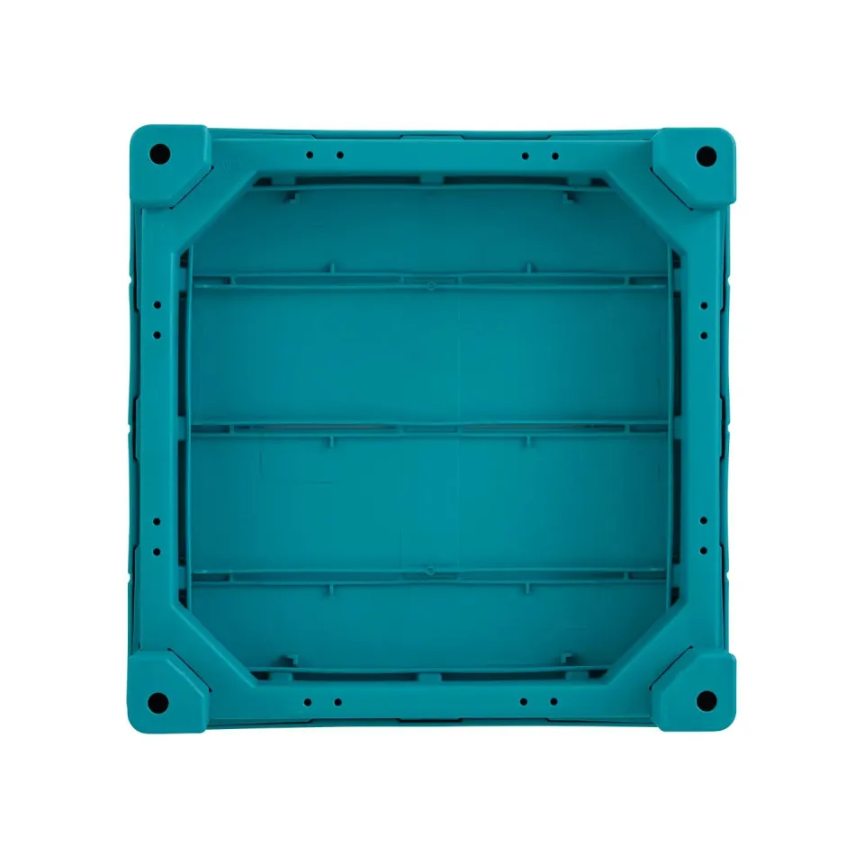 Outlet Deluxe Adirondack Side Table - Teal Outdoor Side Tables