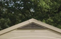 Factor 8x8 Storage Shed - Brown Medium Sheds