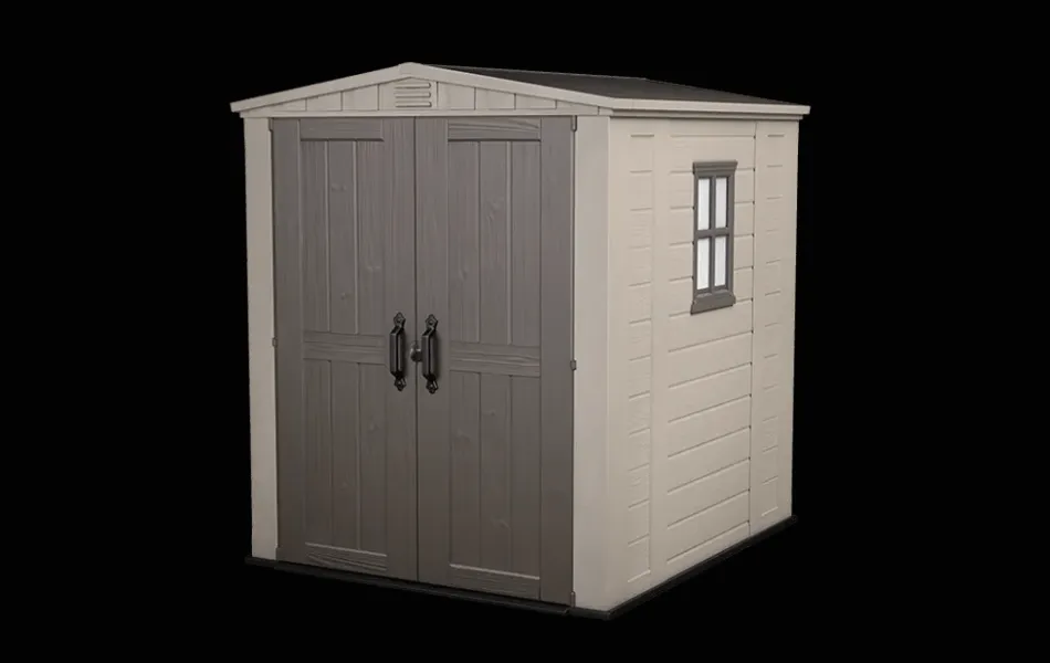 Sale Factor 6x6 Storage Shed - Brown Medium Sheds