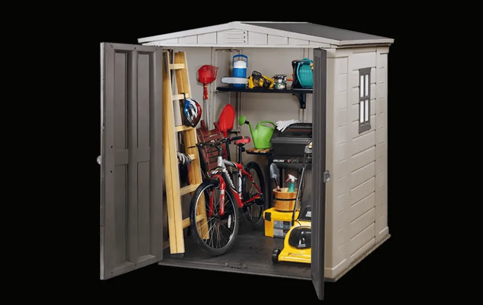 Sale Factor 6x6 Storage Shed - Brown Medium Sheds