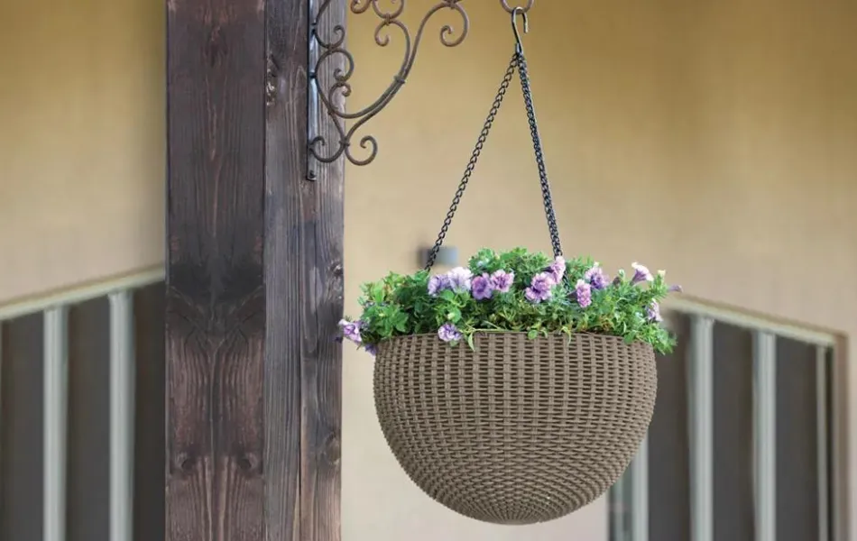 Clearance Hanging Planter Set of 2 - Brown Planters