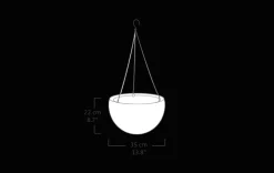 Clearance Hanging Planter Set of 2 - Brown Planters