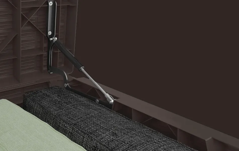 Java 230 Gallon Deck Box - Brown Large Deck Boxes