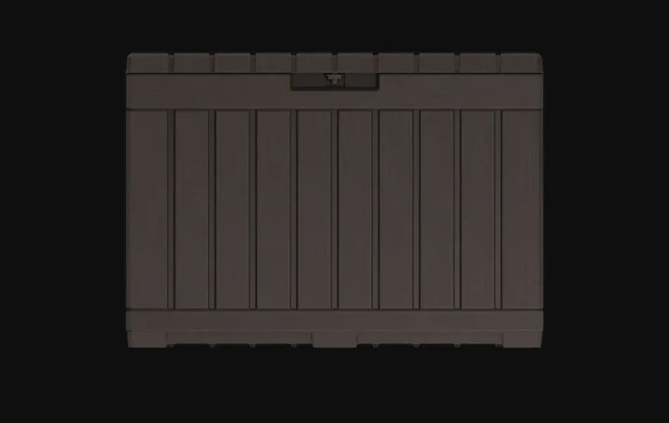 Hot Kentwood 50 Gallon Deck Box - Brown Small Deck Boxes
