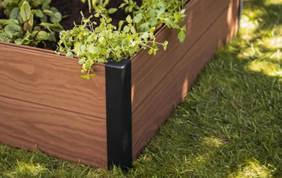 Discount Maple Raised Garden Bed - Brown Garden Beds