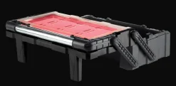 Discount Masterloader Rolling Tool Box with Cantilever Organizer - Black Tool Storage