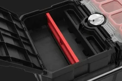Discount Masterloader Rolling Tool Box with Cantilever Organizer - Black Tool Storage