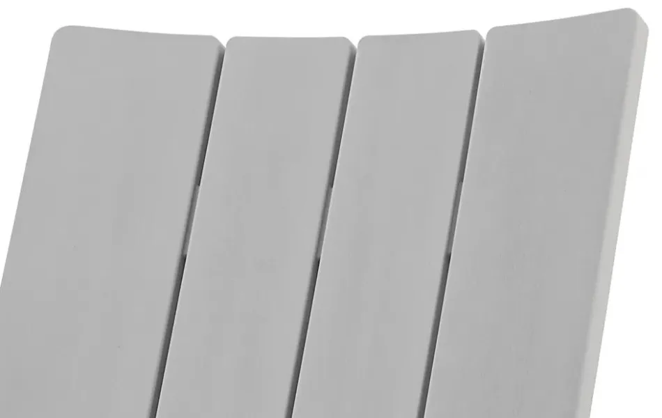 Outlet Modern Adirondack Chair - Grey Adirondack Chairs