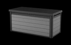 Premier 150 Gallon Deck Box - Grey Large Deck Boxes