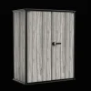 Signature Vertical Storage Shed - Storm Grey Storage Cabinets & Shelving Units|Vertical Sheds