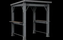 Best Signature 8x6.5 Grill Gazebo - Rosewood Brown Gazebos