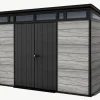 Online Signature 11x7 Storage Shed - Storm Grey Large Sheds