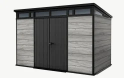 Online Signature 11x7 Storage Shed - Storm Grey Large Sheds