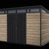 Discount Signature 11x7 Storage Shed - Ashwood Brown Large Sheds