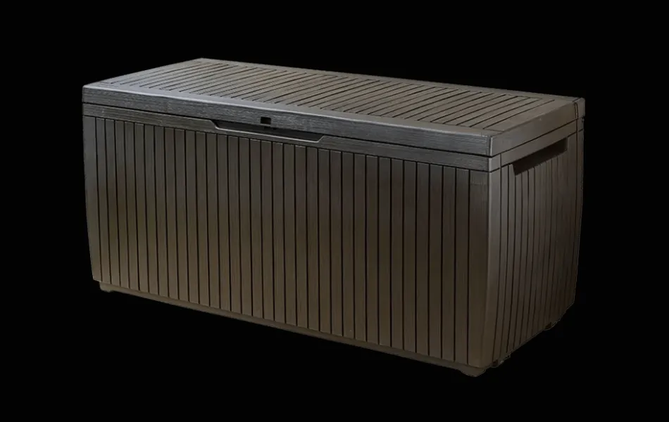 Outlet Springwood 80 Gallon Deck Box - Brown Small Deck Boxes