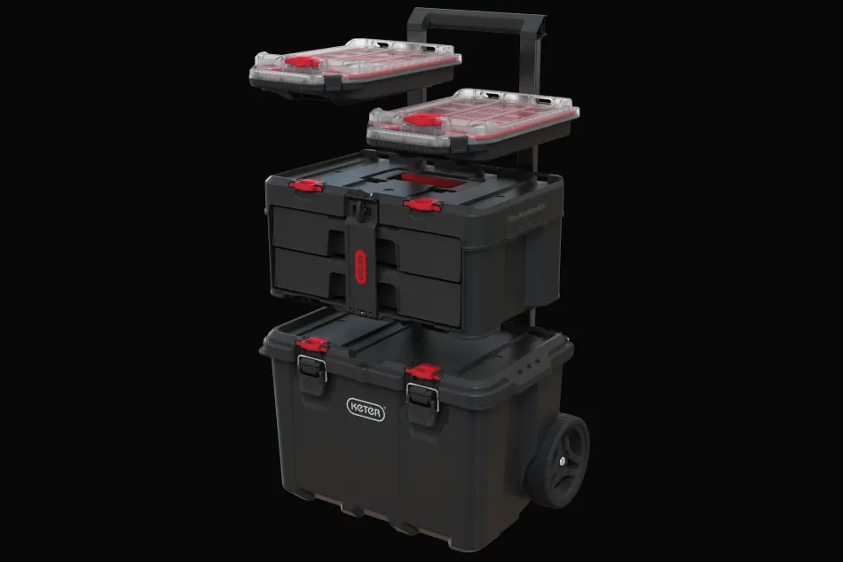 Clearance Stack & Roll 2.0 Tool Storage System - Black Tool Storage