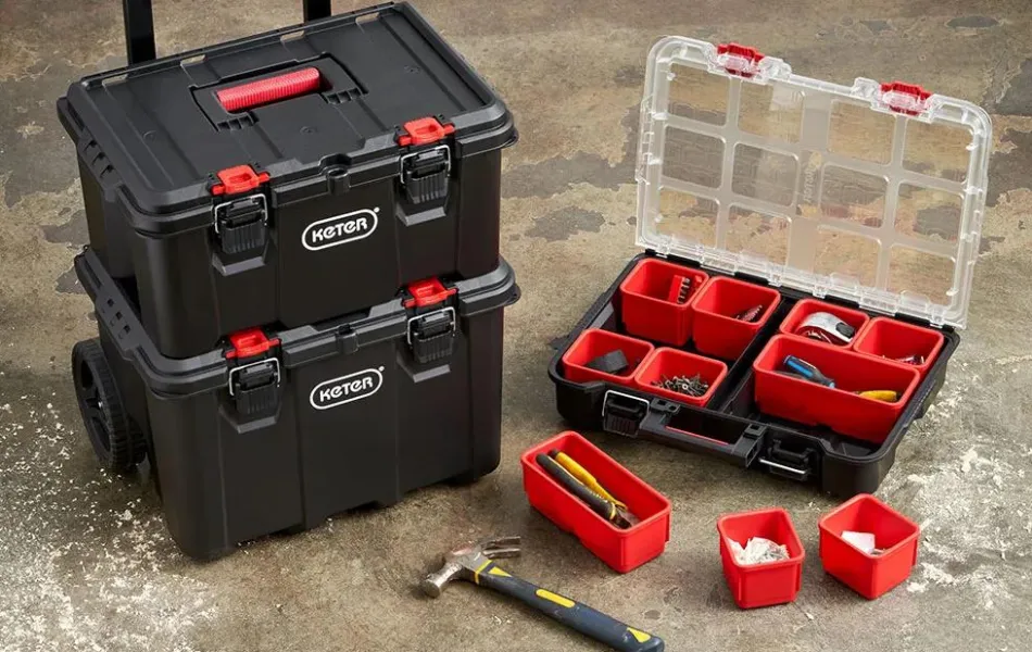 Stack & Roll Tool Storage System - Black Tool Storage