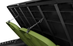 Store-It-Out Darwin Storage Shed - Graphite Trash Can Storage Sheds|Horizontal Sheds
