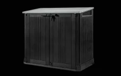 Best Store-It-Out Prime Storage Shed - Grey Trash Can Storage Sheds|Horizontal Sheds