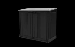 Best Store-It-Out Prime Storage Shed - Grey Trash Can Storage Sheds|Horizontal Sheds