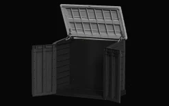Outlet Store-It-Out Prime XL Storage Shed - Grey Trash Can Storage Sheds|Horizontal Sheds