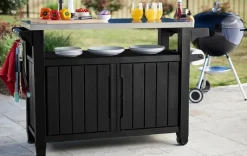 Hot Unity XL Outdoor Kitchen Cart with Storage - Graphite Outdoor Kitchen Units