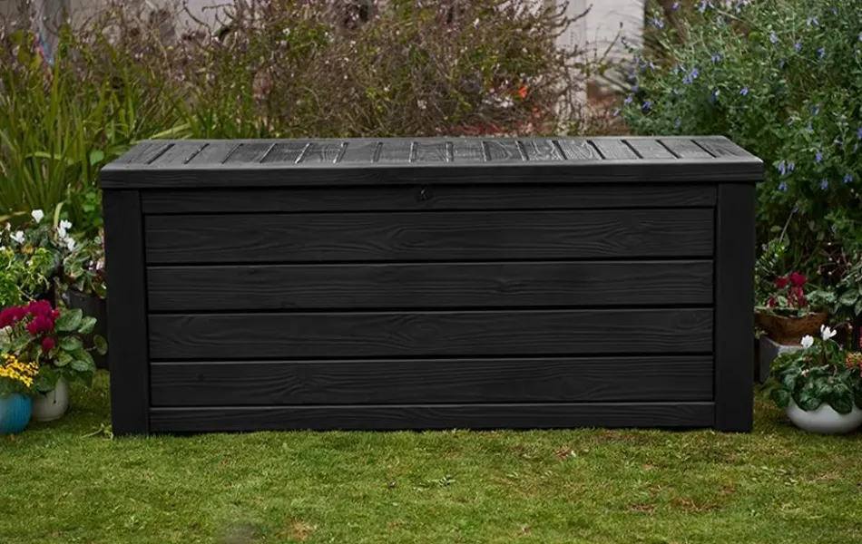 Hot Westwood 150 Gallon Deck Box - Graphite Large Deck Boxes